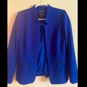 Dana Buchman Navy Blue Blazer